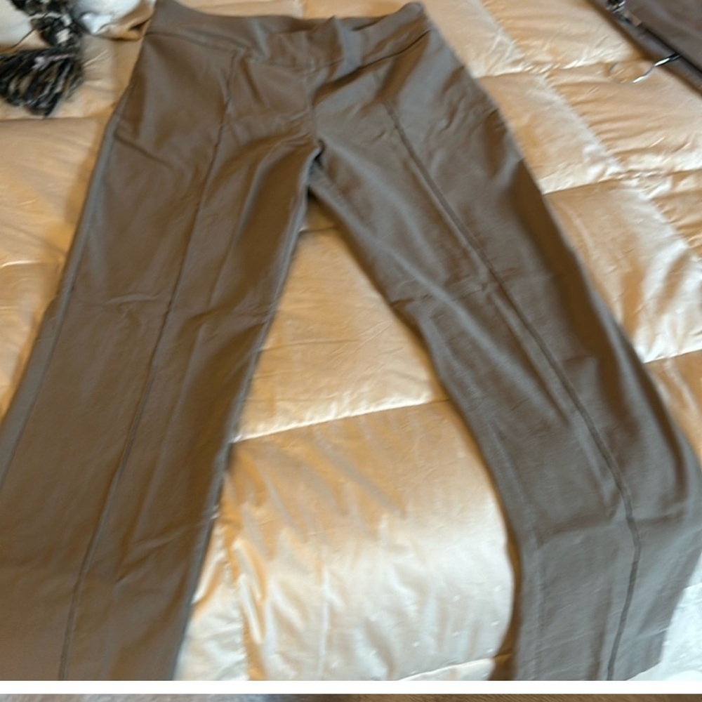 Women's Tan Pants and shirt bundle